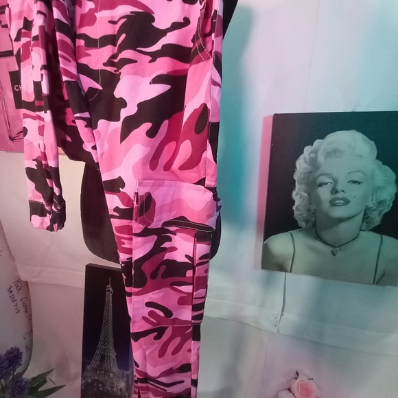 Canvas pink camo pants - Picture 6 of 6
